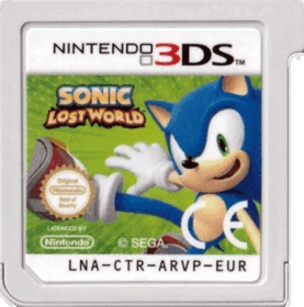 Sonic Lost World - Cart - Front