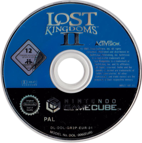 Lost Kingdoms II - Disc