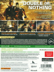 Army of Two: The Devil's Cartel - Box - Back