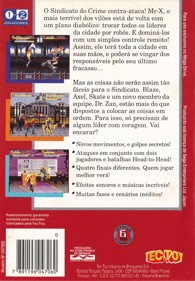 Streets of Rage 3 - Box - Back