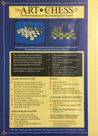 The Art of Chess - Box - Back