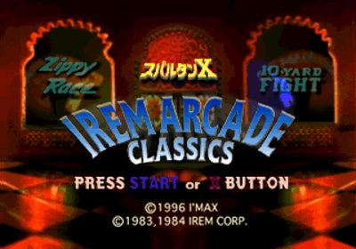 Irem Arcade Classics - Screenshot - Game Title