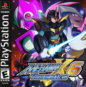 Mega Man X6 - Fanart - Box - Front
