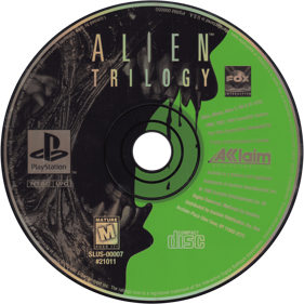 Alien Trilogy - Disc Image