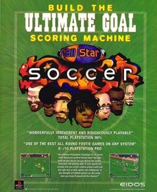All Star Soccer - Advertisement Flyer - Front