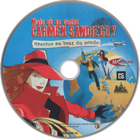 Where in the World Is Carmen Sandiego? 3: New Carmen Adventure - Disc Image