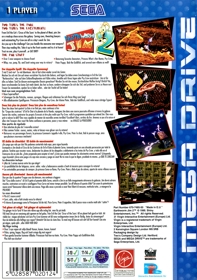 Earthworm Jim 2 - Box - Back Image