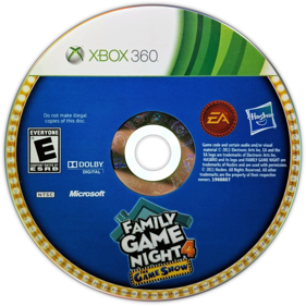 Hasbro Family Game Night 4: The Game Show - Disc