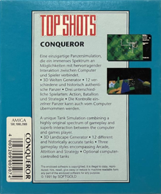 Conqueror - Box - Back