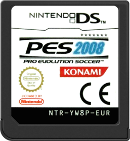 PES 2008: Pro Evolution Soccer - Cart - Front Image