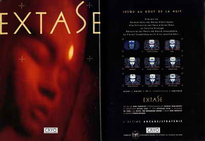 Extase - Advertisement Flyer - Front