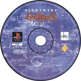 Nightmare Creatures - Disc Image