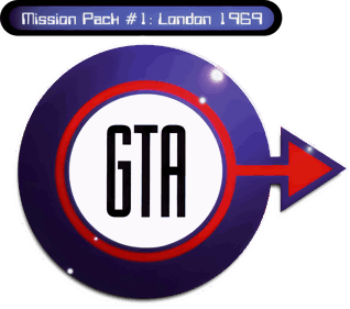 Grand Theft Auto: Mission Pack #1: London 1969 - Clear Logo Image
