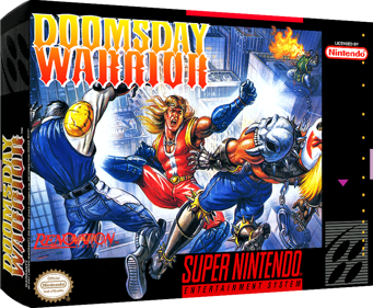 Doomsday Warrior - Box - 3D Image