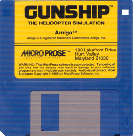 Gunship: The Helicopter Simulation - Disc Image