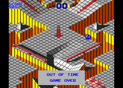 Marble Madness - Screenshot - Game Over