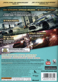 DiRT 3: Complete Edition - Box - Back