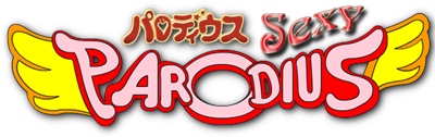 Sexy Parodius - Clear Logo