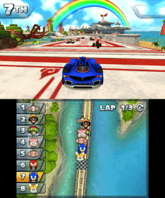 Sonic & All-Stars Racing Transformed - Screenshot - Gameplay