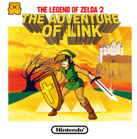 Zelda II: The Adventure of Link - Fanart - Box - Front