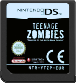 Teenage Zombies: Invasion of the Alien Brain Thingys! - Cart - Front Image