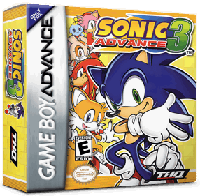 Sonic Advance 3 - Box - 3D Image