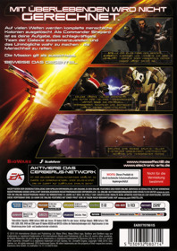 Mass Effect 2 - Box - Back
