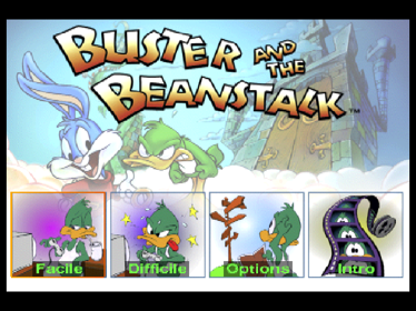 Tiny Toon Adventures: The Great Beanstalk - Screenshot - Game Title