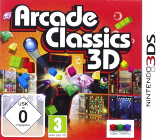 Arcade Classics 3D - Box - Front