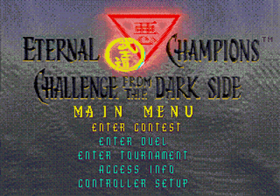 Eternal Champions: Challenge from the Dark Side - Screenshot - Game Select Image