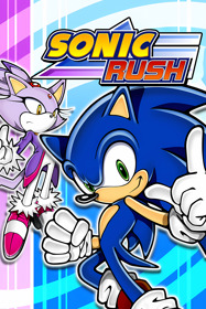 Sonic Rush - Fanart - Box - Front