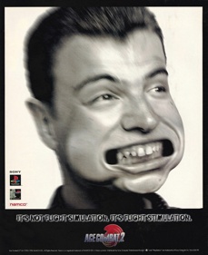 Ace Combat 2 - Advertisement Flyer - Front