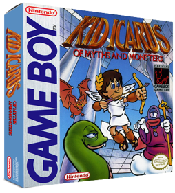 Kid Icarus: Of Myths and Monsters - Box - 3D