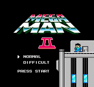 Mega Man II - Screenshot - Game Title