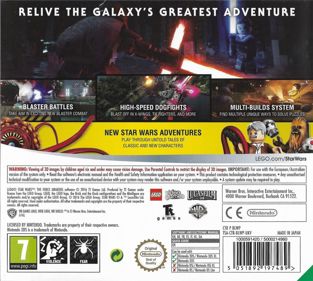 LEGO Star Wars: The Force Awakens - Box - Back