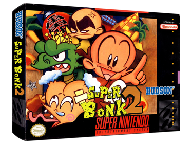 Super Genjin 2 - Box - 3D