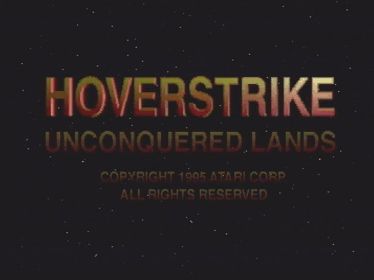 Hover Strike: Unconquered Lands - Screenshot - Game Title Image