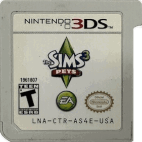 The Sims 3: Pets - Cart - Front