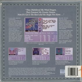 The Bard's Tale: Tales of the Unknown - Box - Back