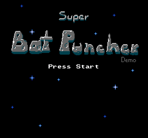 Super Bat Puncher - Screenshot - Game Title