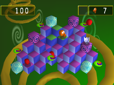 Q*bert - Screenshot - Gameplay Image