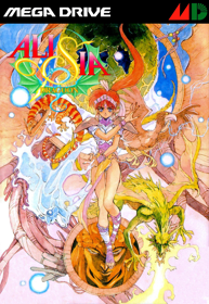 Alisia Dragoon - Fanart - Box - Front