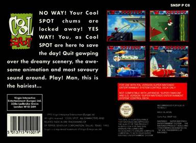 Cool Spot - Box - Back