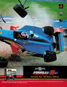 Formula 1 98 - Advertisement Flyer - Front