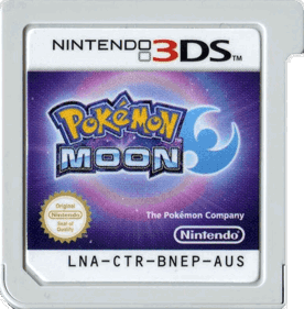 Pokémon Moon - Cart - Front