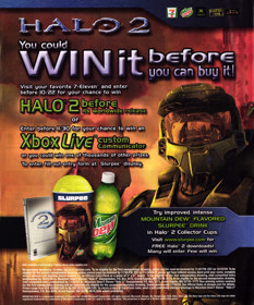 Halo 2 - Advertisement Flyer - Front