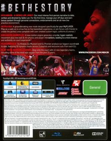NBA 2K16 - Box - Back
