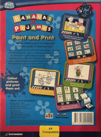 Bananas in Pyjamas: Paint and Print - Box - Back