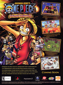 Shonen Jump's One Piece: Pirates' Carnival - Advertisement Flyer - Front