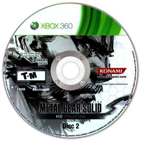 Metal Gear Solid HD Collection - Disc